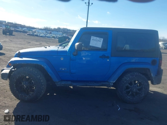 2016 Jeep Wrangler Sahara with VIN 1C4AJWBG7GL102208, listed as a IAAI auction lot 41432362 with 67,243 mi miles and . Bid and sale history available at DreamBid. Image 14.