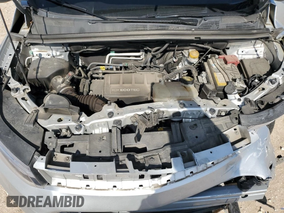 2019 Chevrolet Trax LT z VIN 3GNCJLSB6KL369470, wystawiony jako Copart lot #56122045 z przebiegiem 67 051 mil mil oraz Szkoda całkowita • Salvage title. Historia ofert i sprzedaży dostępna na DreamBid. Obrazek 11.