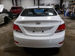 2016 Hyundai Accent SE with VIN KMHCT4AE8GU026740, listed as a Copart auction lot 68616972 with 44,726 mi miles. Bid and sale history available at carsss.com. Image 6.