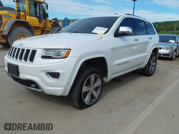 2016 Jeep Grand Cherokee Overland with VIN 1C4RJFCG2GC490420, listed as a IAAI auction lot 42200700 with 97,007 mi miles and . Bid and sale history available at DreamBid. Image 2.