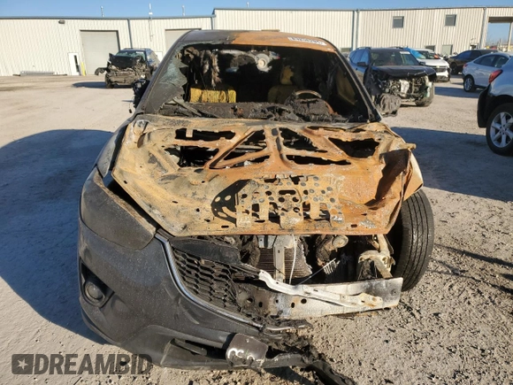 2015 Mazda CX-5 Touring with VIN JM3KE4CY4F0432335, listed as a Copart auction lot 83258294 with 0 mi miles and Non Repairable. Bid and sale history available at carsss.com. Image 5.