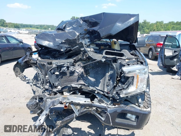 2019 Ford F-150 XL with VIN 1FTEW1EP3KFD04455, listed as a IAAI auction lot 40156913 with 94,918 mi miles. Bid and sale history available at carsss.com. Image 6.