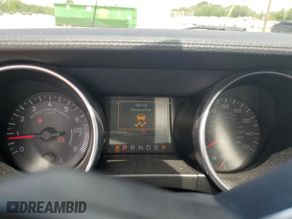 2019 Ford Mustang EcoBoost with VIN 1FA6P8THXK5105677, listed as a Copart auction lot 60927105 with 57,344 mi miles and Salvage title. Bid and sale history available at DreamBid. Image 9.