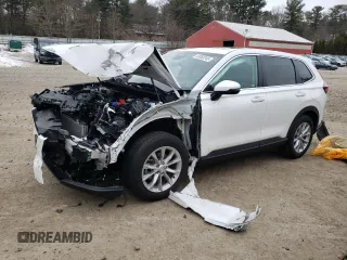 2024 Honda CR-V EX-L with VIN 2HKRS4H71RH465767, listed as a Copart auction lot 43050245 with 10,119 mi miles and Salvage Title. Bid and sale history available at carsss.com. Image 1.