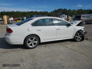 2013 Volkswagen Passat SE w/Sunroof with VIN 1VWBH7A33DC079409, listed as a Copart auction lot 45331415 with 0 mi miles and Salvage Title. Bid and sale history available at carsss.com. Image 3.