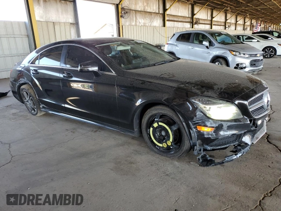 2015 Mercedes-Benz CLS 400 z VIN WDDLJ6HB9FA147915, wystawiony jako Copart lot #50195795 z przebiegiem 131 550 mil mil oraz Szkoda całkowita • Salvage title. Historia ofert i sprzedaży dostępna na DreamBid. Obrazek 4.