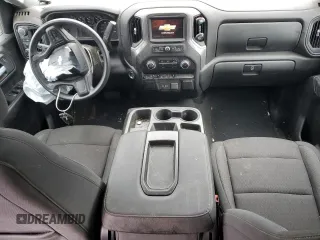2022 Chevrolet Silverado 1500 Custom with VIN 1GCPDBEK5NZ569941, listed as a Copart auction lot 82292514 with 17,191 mi miles and Salvage Title. Bid and sale history available at carsss.com. Image 8.