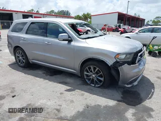2017 Dodge Durango GT with VIN 1C4RDHDG4HC953659, listed as a IAAI auction lot 41959391 with 136,515 mi miles and . Bid and sale history available at carsss.com. Image 1.
