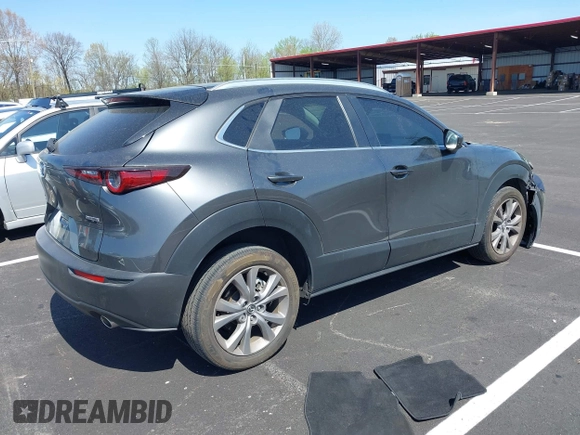 2022 Mazda CX-30 2.5 S Preferred Package with VIN 3MVDMBCL6NM425202, listed as a IAAI auction lot 41914308 with 24,815 mi miles. Bid and sale history available at carsss.com. Image 4.