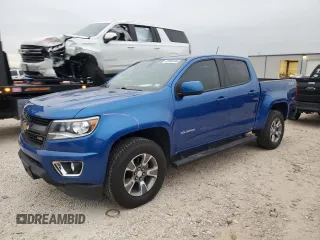 2019 Chevrolet Colorado 2WD Z71 with VIN 1GCGSDEN7K1290576, listed as a Copart auction lot 83950444 with 68,045 mi miles and Salvage Title. Bid and sale history available at carsss.com. Image 1.
