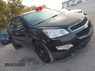 2012 Chevrolet Traverse 1LT z VIN 1GNKVGED4CJ270725, wystawiony jako IAAI lot #40300933 z przebiegiem Nie podano mil oraz . Historia ofert i sprzedaży dostępna na DreamBid. Obrazek 1.