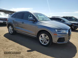 2017 Audi Q3 Premium with VIN WA1ECCFS9HR008042, listed as a Copart auction lot 53344325 with 45,159 mi miles and Clean title. Bid and sale history available at DreamBid. Image 4.