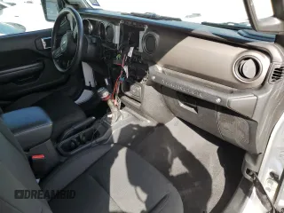 2021 Jeep Wrangler Sport with VIN 1C4GJXAG8MW621800, listed as a Copart auction lot 75312824 with 49,409 mi miles and Non Repairable. Bid and sale history available at DreamBid. Image 8.