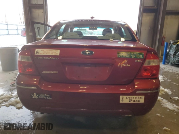 2007 Ford Five Hundred SEL with VIN 1FAHP24127G132455, listed as a Copart auction lot 86137474 with 152,559 mi miles and Non Repairable. Bid and sale history available at carsss.com. Image 6.