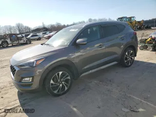 2020 Hyundai Tucson SEL with VIN KM8J3CAL8LU240816, listed as a Copart auction lot 48156885 with 55,173 mi miles and Salvage Title. Bid and sale history available at carsss.com. Image 1.