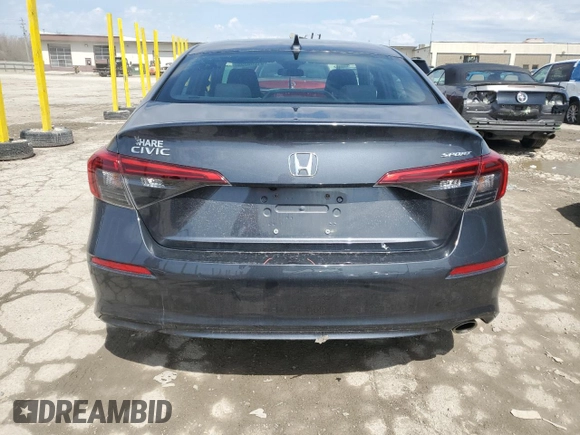 2022 Honda Civic Sport z VIN 2HGFE2F5XNH536369, wystawiony jako Copart lot #51066395 z przebiegiem 37 338 mil mil oraz Szkoda całkowita • Salvage title. Historia ofert i sprzedaży dostępna na DreamBid. Obrazek 6.
