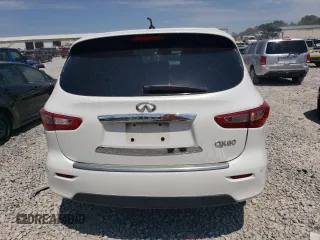 2014 Infiniti QX60 с VIN 5N1AL0MN4EC502691, выставлен на аукционе Copart как лот 63614155 с пробегом 141 065 миль миль и Списание • Salvage title. История ставок и продаж доступна на DreamBid. Изображение 6.