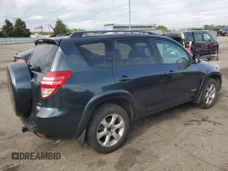 2010 Toyota RAV4 Limited with VIN 2T3DK4DV1AW028637, listed as a Copart auction lot 57442965 with 291,472 mi miles and Salvage title. Bid and sale history available at DreamBid. Image 3.