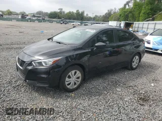 2021 Nissan Versa S with VIN 3N1CN8DV0ML896170, listed as a Copart auction lot 50407675 with 49,705 mi miles and Non Repairable. Bid and sale history available at carsss.com. Image 1.