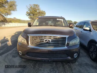 2013 Infiniti QX56 with VIN JN8AZ2NE8D9041170, listed as a Copart auction lot 80662124 with 168,539 mi miles and Clean Title. Bid and sale history available at carsss.com. Image 5.