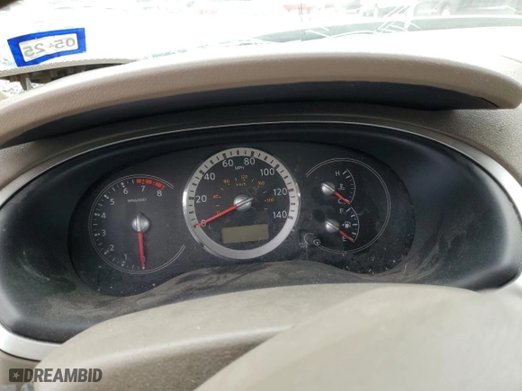 2008 Nissan Quest SE with VIN 5N1BV28U88N119650, listed as a Copart auction lot 84724794 with 0 mi miles and Salvage Title. Bid and sale history available at carsss.com. Image 9.