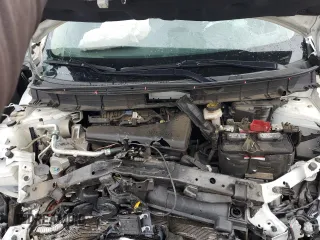 2017 Nissan Rogue SV with VIN KNMAT2MT8HP604376, listed as a Copart auction lot 83649814 with 87,119 mi miles and Salvage Title. Bid and sale history available at carsss.com. Image 13.