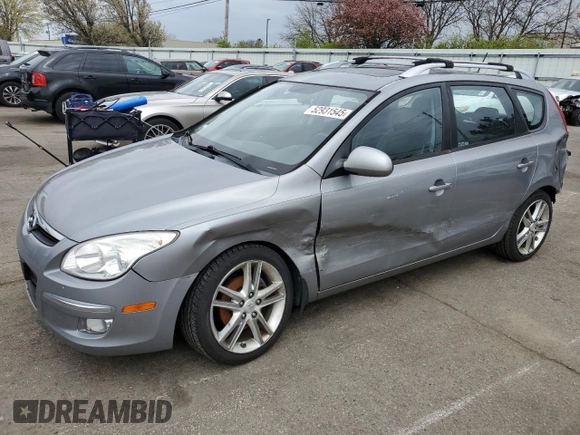 2012 Hyundai Elantra Touring SE with VIN KMHDC8AE5CU140006, listed as a Copart auction lot 52931545 with 133,241 mi miles and Salvage Title. Bid and sale history available at carsss.com. Image 1.
