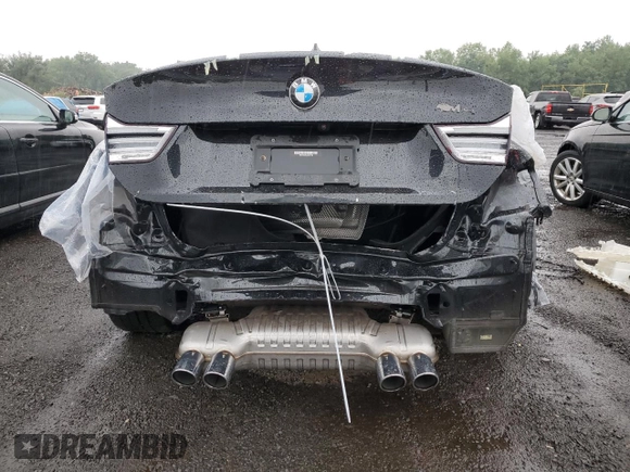 2018 BMW M4 with VIN WBS4Y9C50JAG66739, listed as a Copart auction lot 63795104 with 19,388 mi miles and Salvage Title. Bid and sale history available at carsss.com. Image 6.