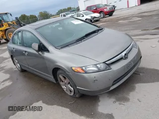 2007 Honda Civic EX with VIN 1HGFA16897L099275, listed as a IAAI auction lot 41308888 with Not Provided miles and . Bid and sale history available at DreamBid. Image 1.