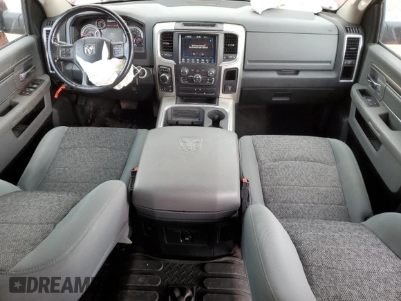 2018 Ram 1500 Harvest with VIN 1C6RR7LT1JS168870, listed as a Copart auction lot 72357284 with 96,885 mi miles and Salvage title. Bid and sale history available at DreamBid. Image 8.