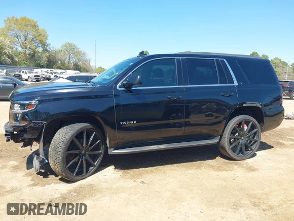 2020 Chevrolet Tahoe LT with VIN 1GNSKBKC7LR159742, listed as a IAAI auction lot 41854694 with 112,087 mi miles and . Bid and sale history available at DreamBid. Image 15.