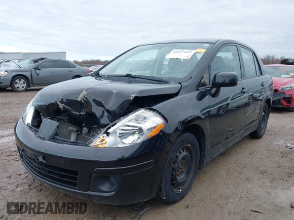 2011 Nissan Versa 1.8 S with VIN 3N1BC1AP7BL378133, listed as a IAAI auction lot 41917425 with 124,228 mi miles. Bid and sale history available at carsss.com. Image 17.
