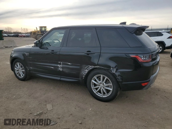 2021 Land Rover Range Rover Sport SE with VIN SALWG2SU5MA775338, listed as a Copart auction lot 80596544 with 48,323 mi miles and Salvage Title. Bid and sale history available at carsss.com. Image 2.