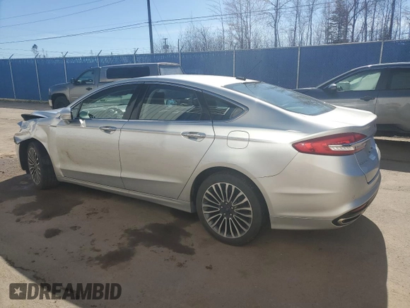 2017 Ford Fusion SE with VIN 3FA6P0H92HR172749, listed as a Copart auction lot 55575595 with 132,767 mi miles and Salvage Title. Bid and sale history available at DreamBid. Image 2.