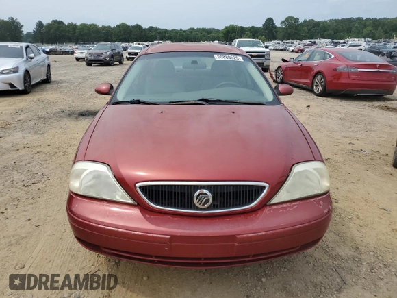 2001 Mercury Sable with VIN 1MEFM53U61A611073, listed as a Copart auction lot 60880625 with 273,178 mi miles and Clean title. Bid and sale history available at DreamBid. Image 5.