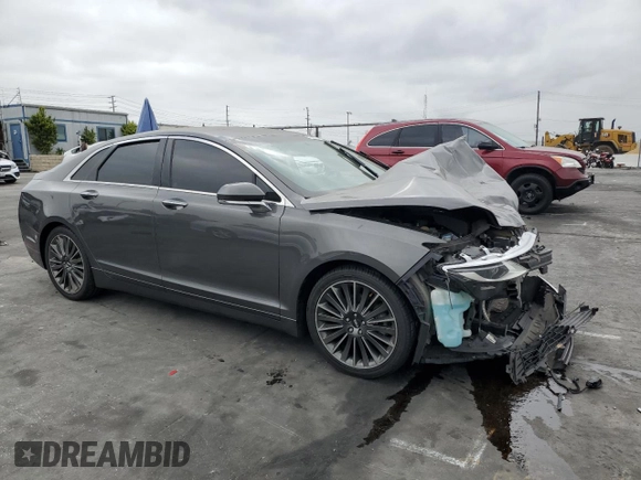 2016 Lincoln MKZ with VIN 3LN6L2GK8GR633923, listed as a Copart auction lot 58014495 with 119,579 mi miles and Salvage title. Bid and sale history available at DreamBid. Image 4.