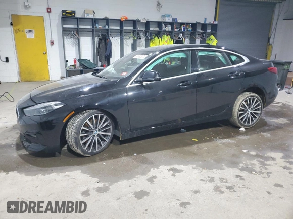 2021 BMW 2 Series 228i xDrive with VIN WBA73AK04M7G53887, listed as a Copart auction lot 85382374 with 92,997 mi miles and Salvage title. Bid and sale history available at DreamBid. Image 1.