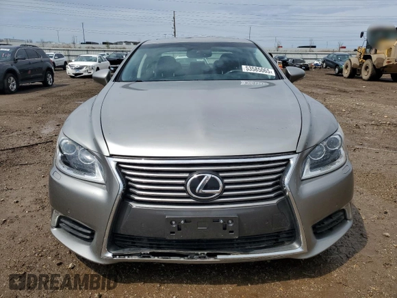 2017 Lexus LS 460 z VIN JTHCL5EF2H5029088, wystawiony jako Copart lot #53585065 z przebiegiem 100 721 mil mil oraz Szkoda całkowita • Salvage title. Historia ofert i sprzedaży dostępna na DreamBid. Obrazek 5.