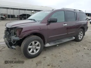 2015 Nissan Armada Platinum z VIN 5N1AA0NC1FN601963, wystawiony jako Copart lot #85601164 z przebiegiem 132 326 mil mil oraz Szkoda całkowita • Salvage title. Historia ofert i sprzedaży dostępna na DreamBid. Obrazek 1.