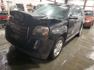2011 GMC Terrain SLT-2 with VIN 2CTFLXE58B6238319, listed as a Copart auction lot 45166035 with 210,014 mi miles and Salvage Title. Bid and sale history available at carsss.com. Image 1.
