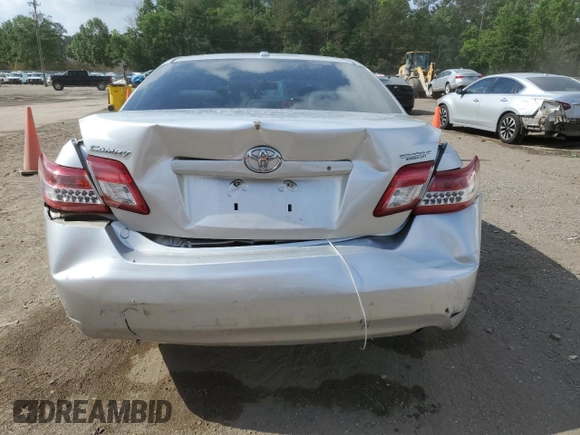 2011 Toyota Camry LE with VIN 4T4BF3EK6BR214619, listed as a Copart auction lot 53487495 with 121,061 mi miles and Salvage Title. Bid and sale history available at carsss.com. Image 6.