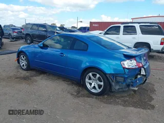2003 Infiniti G35 w/Leather with VIN JNKCV54E03M218081, listed as a IAAI auction lot 40689499 with 87,064 mi miles and . Bid and sale history available at DreamBid. Image 3.
