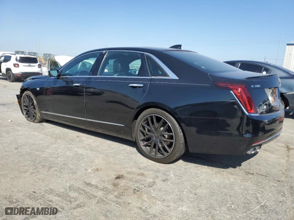 2017 Cadillac CT6 Platinum AWD with VIN 1G6KN5R63HU190253, listed as a Copart auction lot 72913404 with NaN miles and Salvage Title. Bid and sale history available at carsss.com. Image 2.