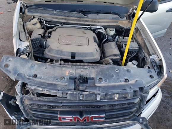 2016 GMC Canyon 2WD with VIN 1GTG5BE36G1360215, listed as a Copart auction lot 87763895 with 71,035 mi miles and Salvage Title. Bid and sale history available at carsss.com. Image 11.