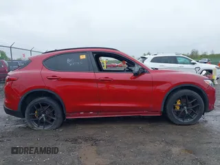 2019 Alfa Romeo Stelvio Ti with VIN ZASPAKBN1K7C49148, listed as a IAAI auction lot 42205054 with 47,338 mi miles and . Bid and sale history available at DreamBid. Image 13.