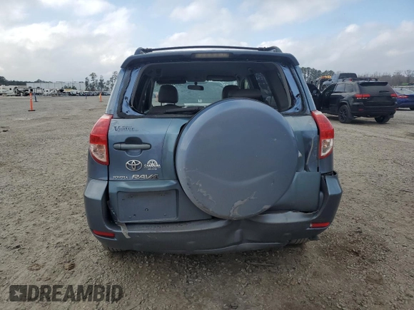 2006 Toyota RAV4 with VIN JTMZK33VX65001629, listed as a Copart auction lot 83530484 with 238,983 mi miles and Salvage Title. Bid and sale history available at carsss.com. Image 6.