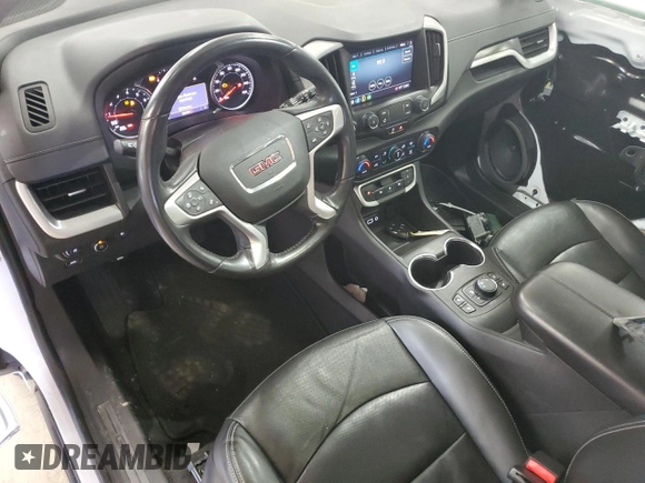 2022 GMC Terrain SLT with VIN 3GKALVEV0NL167115, listed as a Copart auction lot 59292835 with 93,799 mi miles and Salvage title. Bid and sale history available at DreamBid. Image 8.
