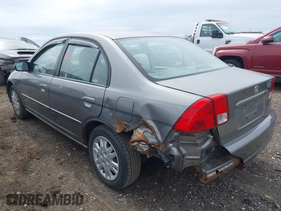 2005 Honda Civic LX with VIN 1HGES16505L027442, listed as a IAAI auction lot 41995564 with 165,828 mi miles and . Bid and sale history available at DreamBid. Image 3.