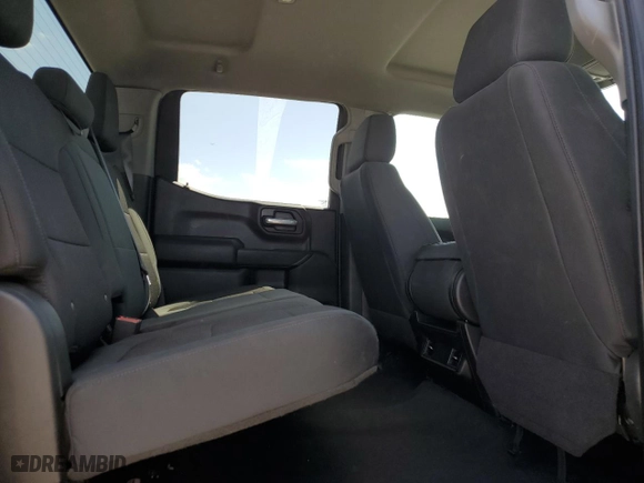 2021 Chevrolet Silverado 1500 Custom with VIN 1GCPYBEK3MZ351984, listed as a Copart auction lot 49060395 with 73,975 mi miles and Salvage Title. Bid and sale history available at carsss.com. Image 10.