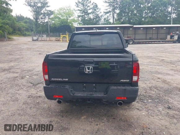 2023 Honda Ridgeline RTL-E with VIN 5FPYK3F77PB052828, listed as a IAAI auction lot 42366947 with 24,658 mi miles and . Bid and sale history available at DreamBid. Image 16.